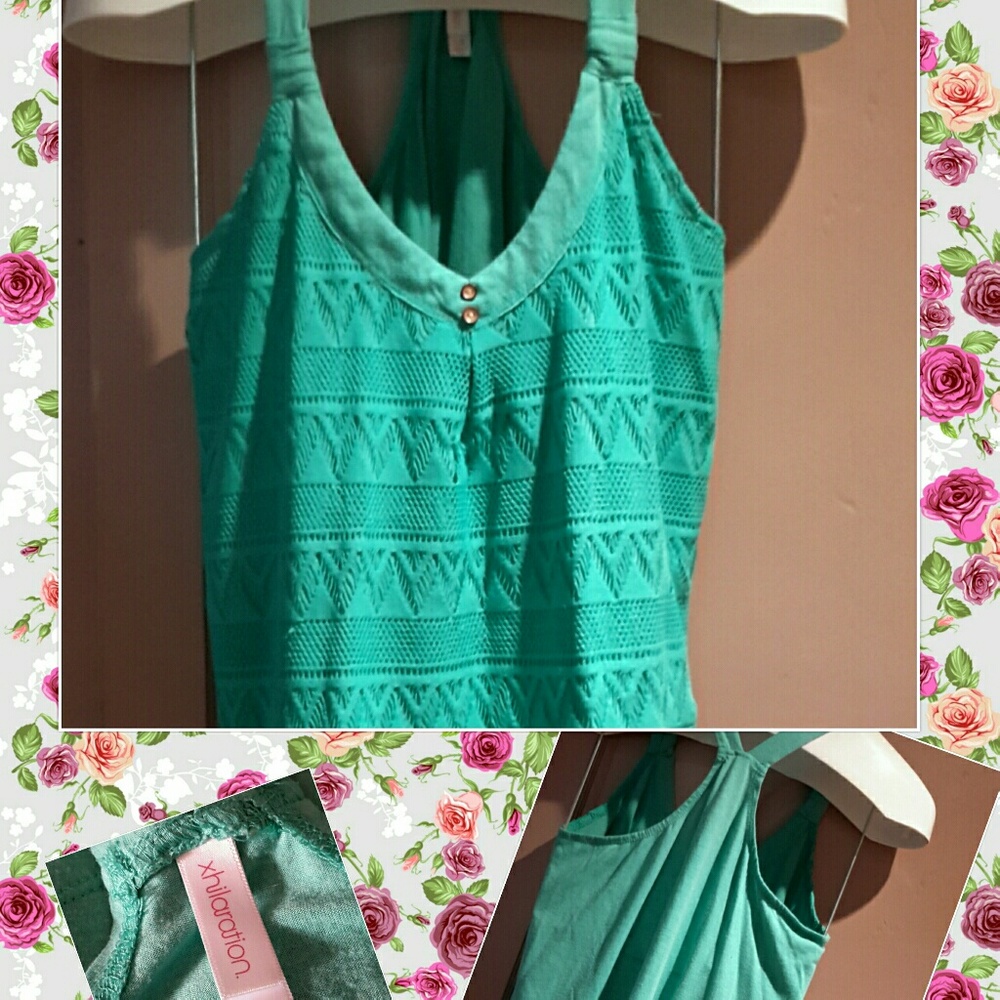 EUC🌟Xhilaration🌟Lady Causal T-strap Top